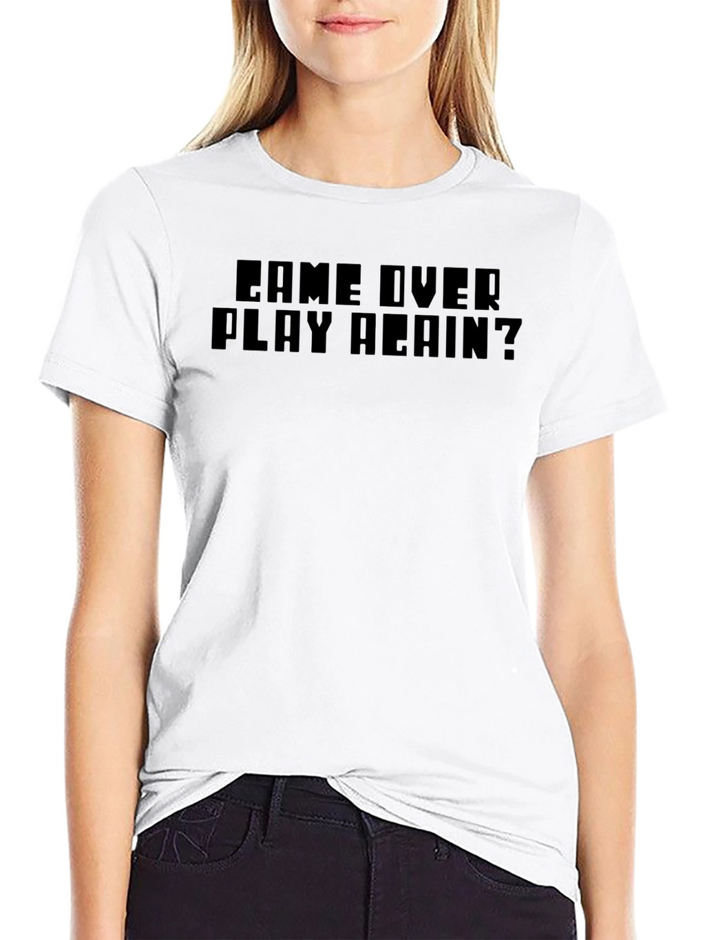 Game Over Play Again? Graphic T-Shirt
