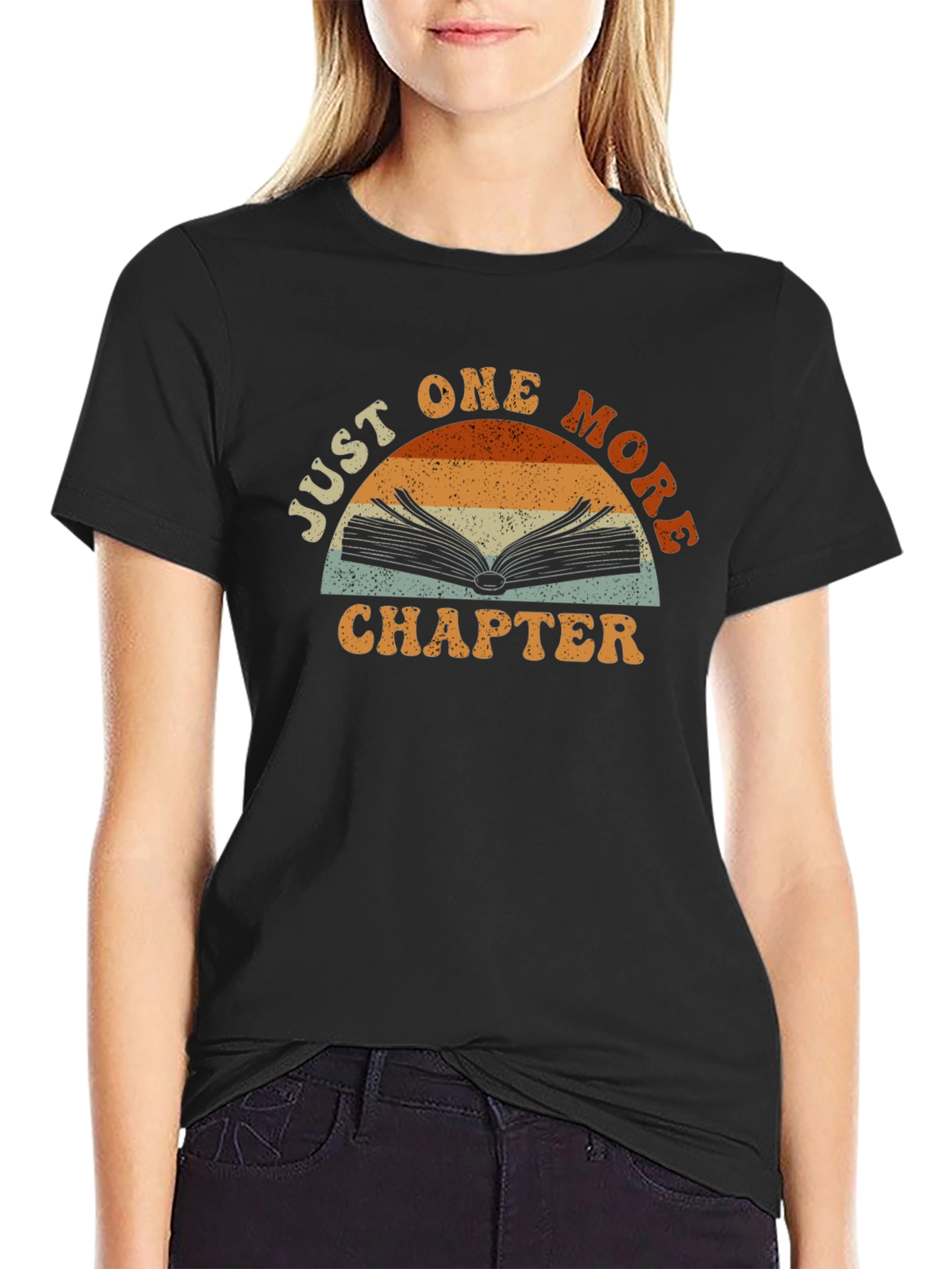 Just One More Chapter T-Shirt - Book Lover Tee