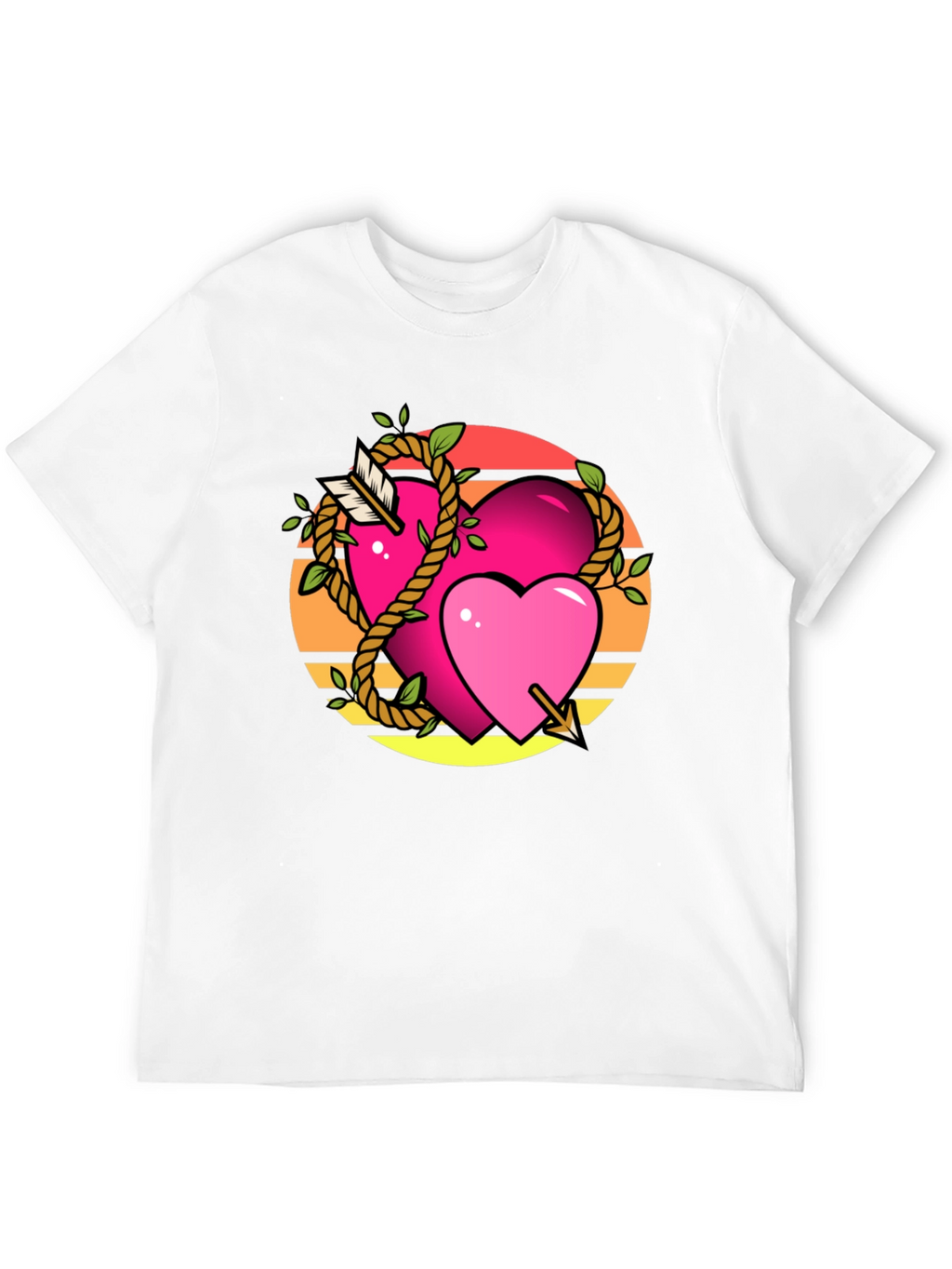 Heart Arrow Graphic Tee