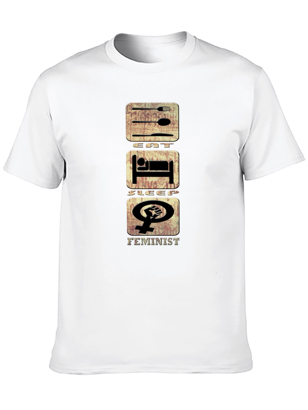 Eat Sleep Feminist T-Shirt