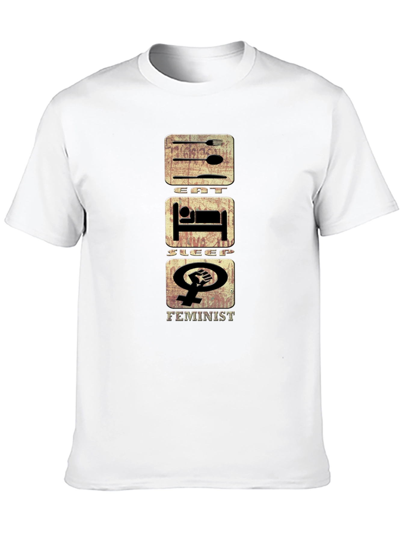 Eat Sleep Feminist T-Shirt