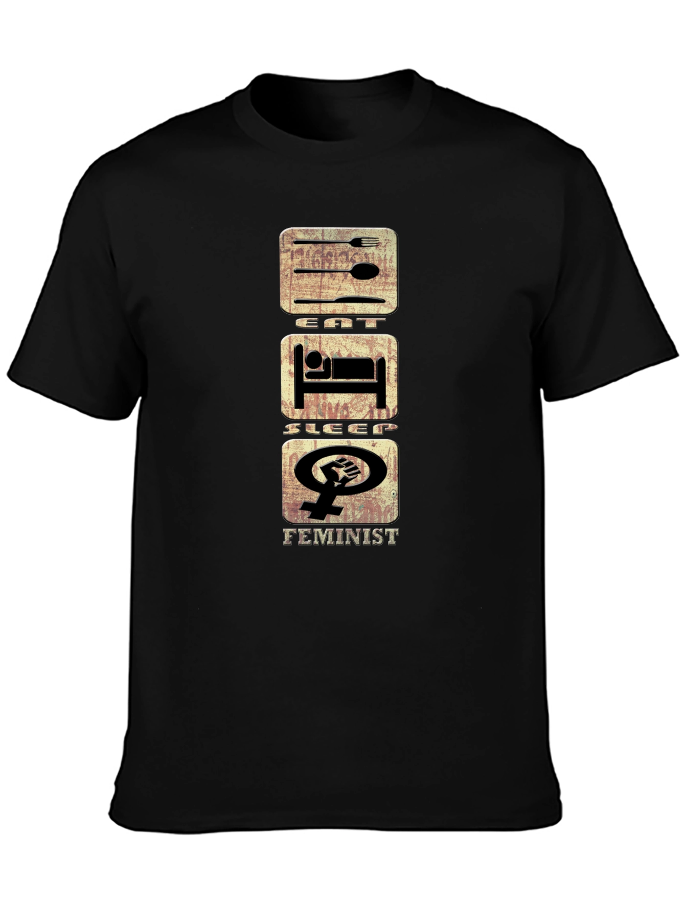 Eat Sleep Feminist T-Shirt