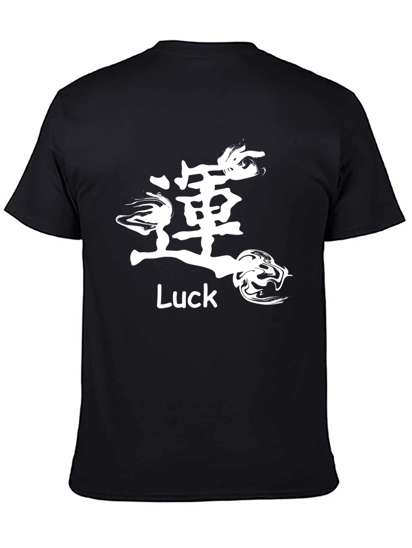 Luck Kanji Graphic T-Shirt