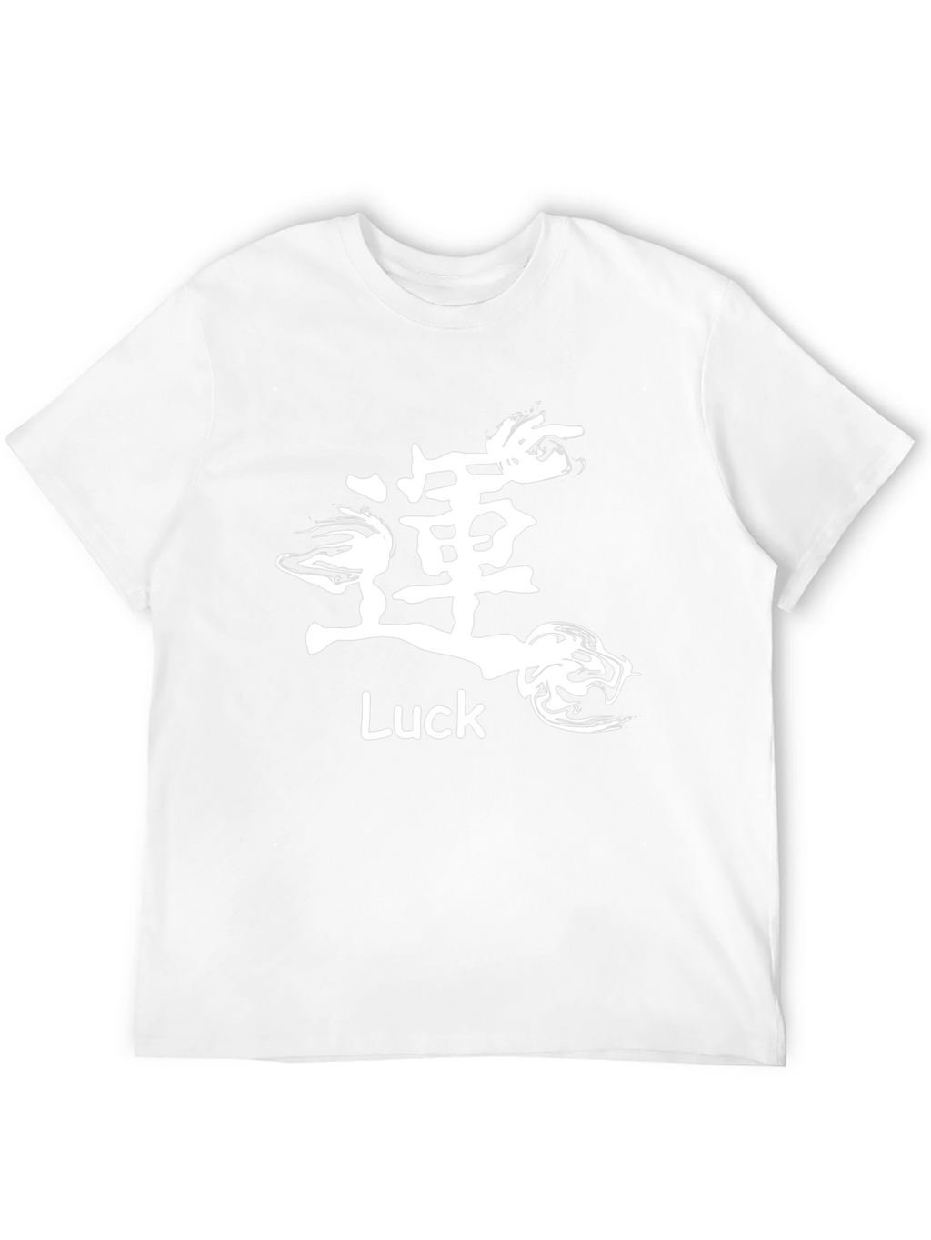 Luck Kanji Graphic T-Shirt
