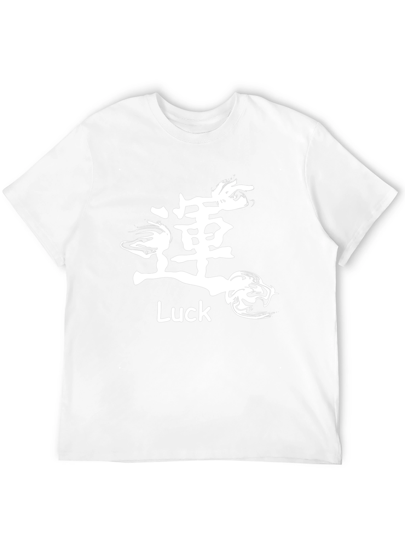 Luck Kanji Graphic T-Shirt