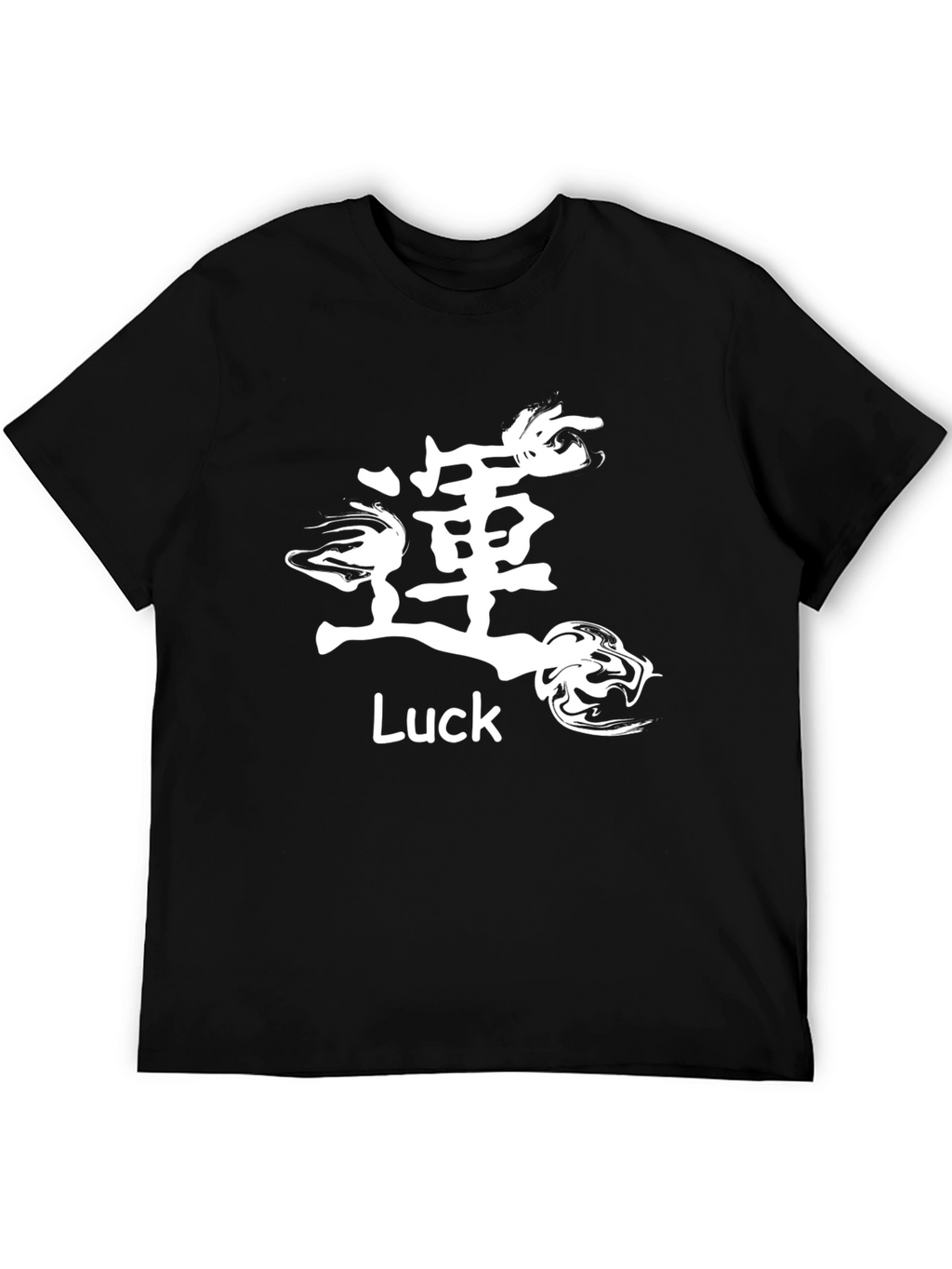 Luck Kanji Graphic T-Shirt