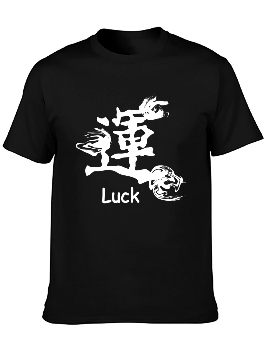 Luck Kanji Graphic T-Shirt