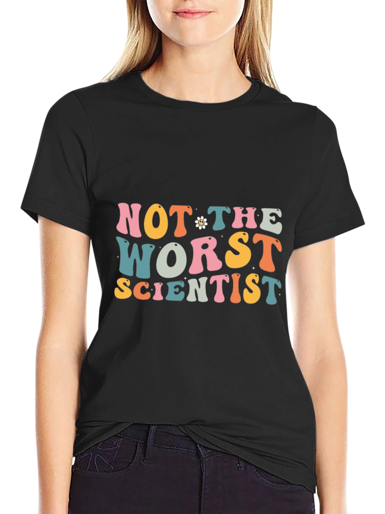 Not The Worst Scientist Graphic Tee