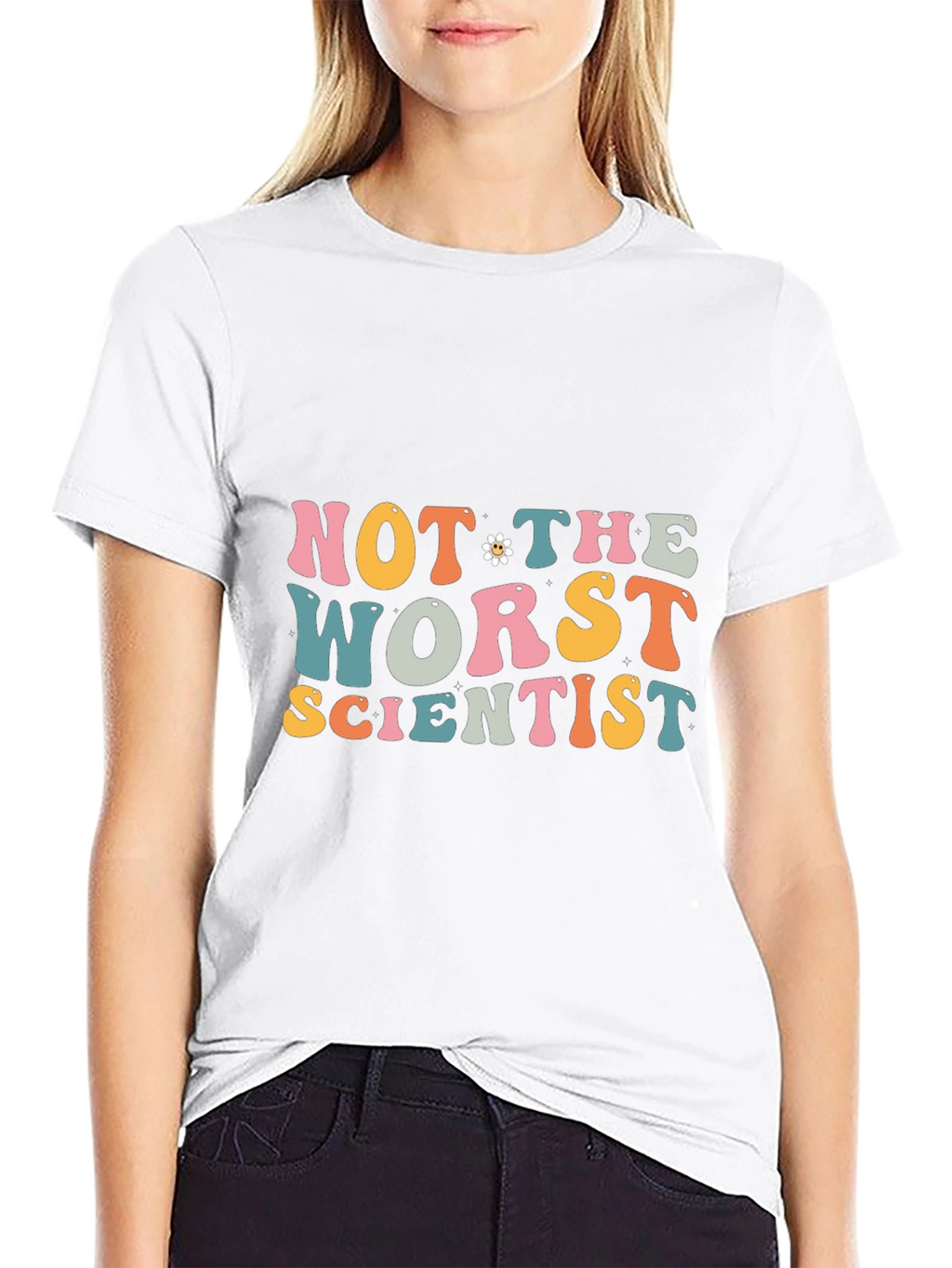 Not The Worst Scientist Graphic Tee