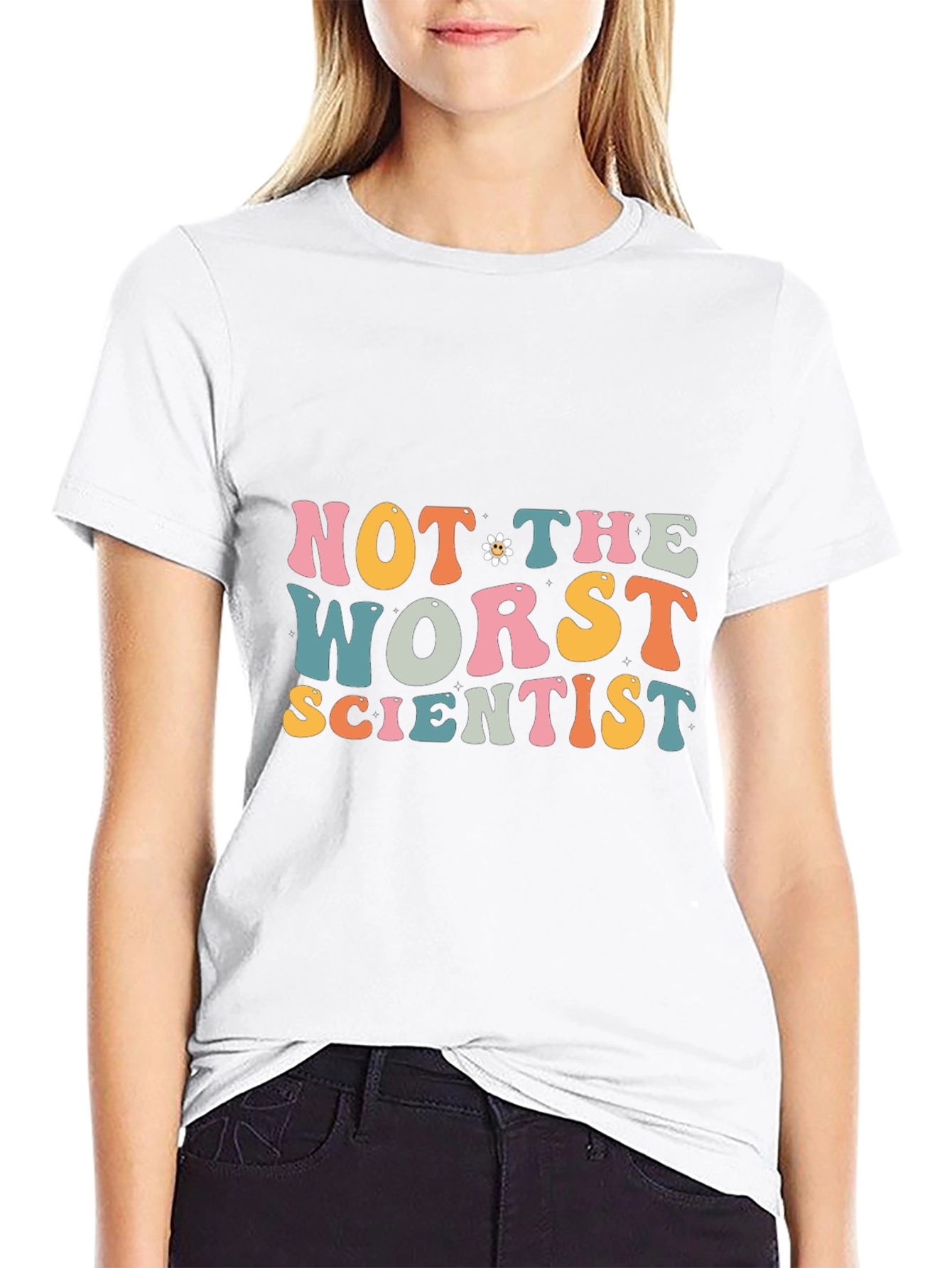 Not The Worst Scientist Graphic Tee