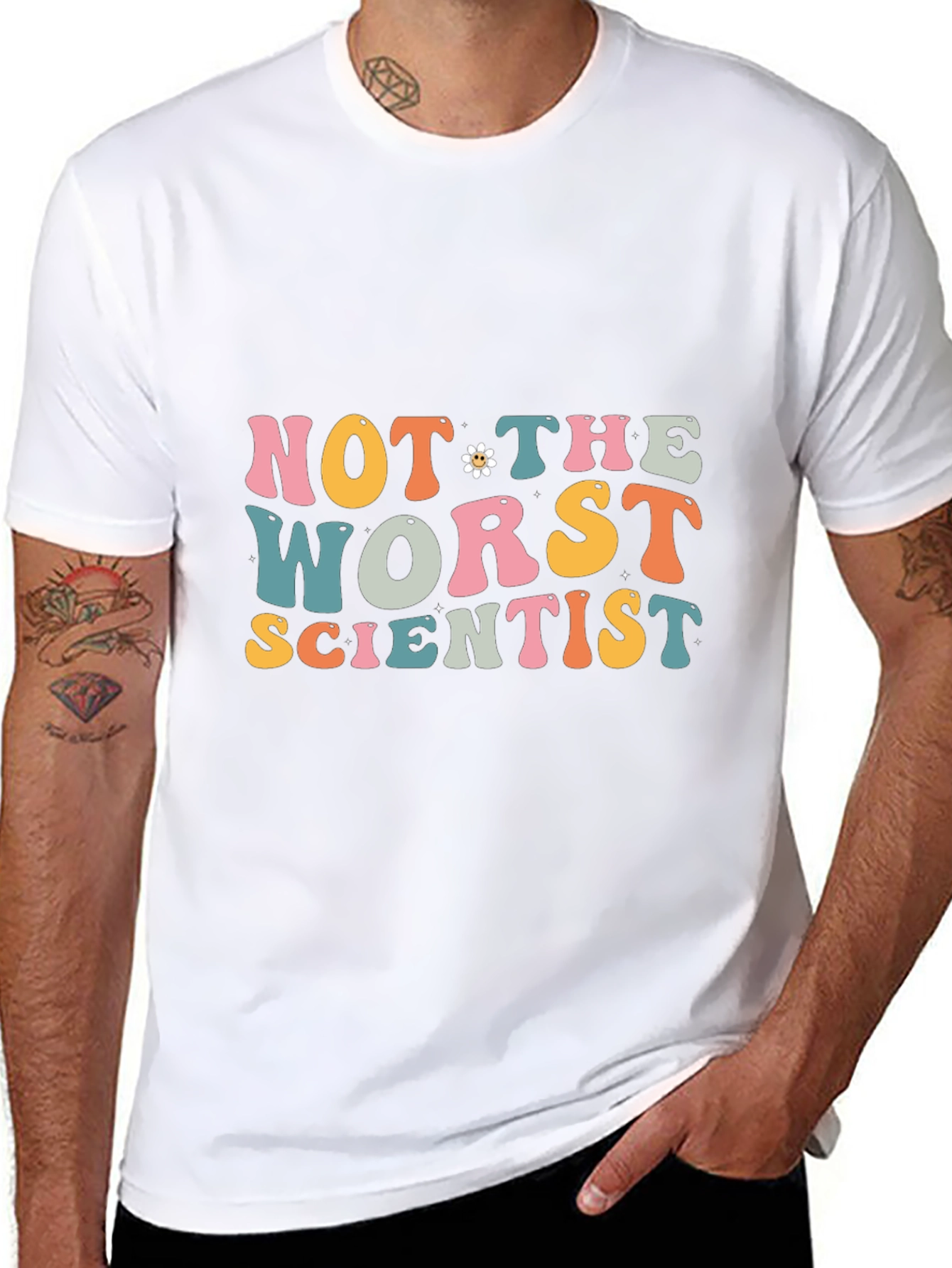 Not The Worst Scientist Graphic Tee