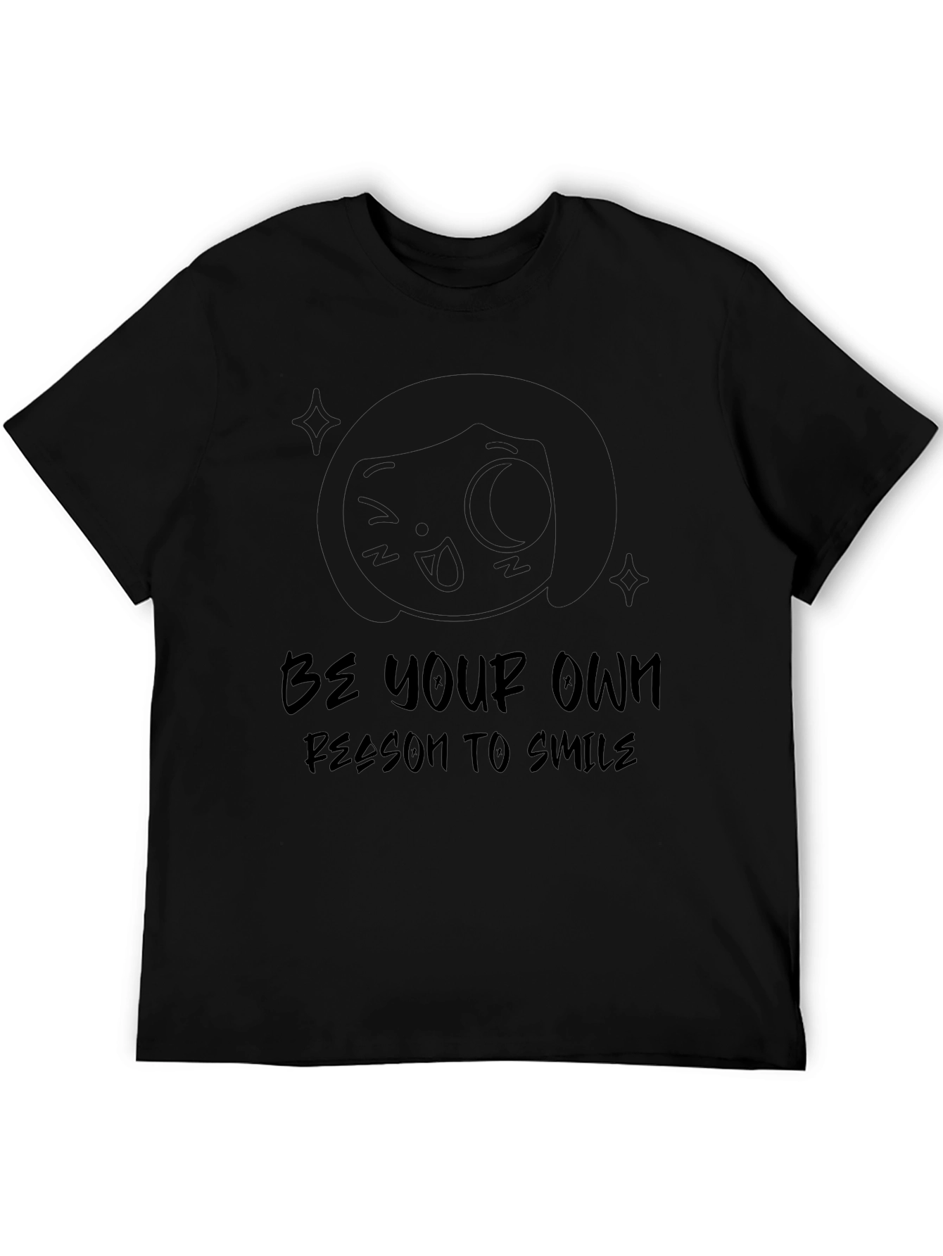 Inspirational Graphic Tee - Be Your Own Reason to Smile