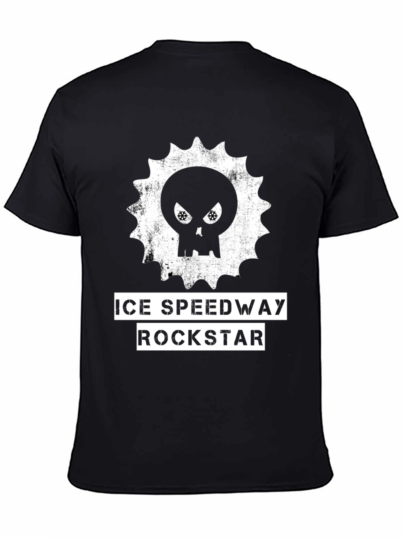 Ice Speedway Rockstar T-Shirt - Black Graphic Tee