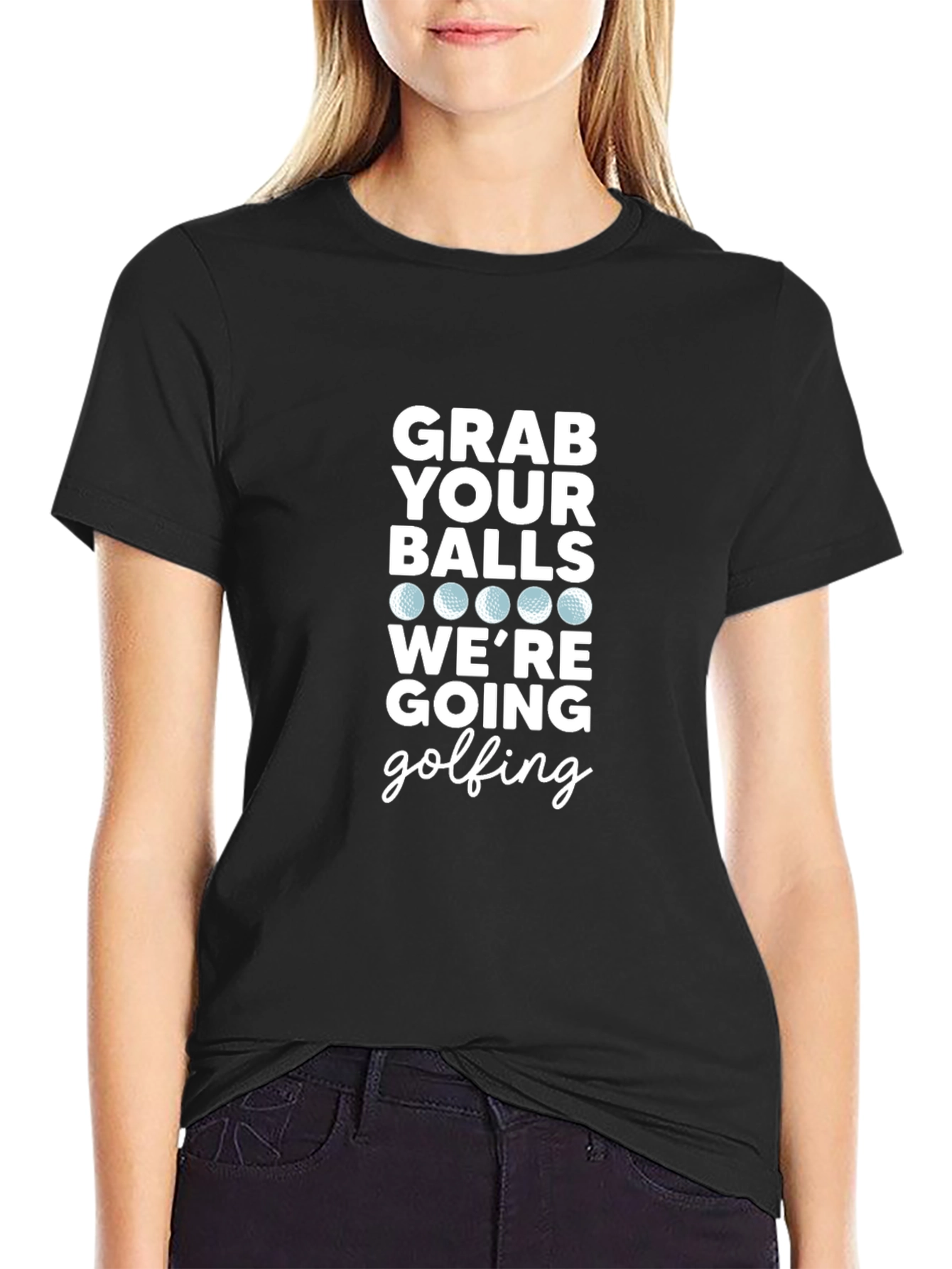 Grab Your Balls Golfing T-Shirt - Funny Golf Apparel