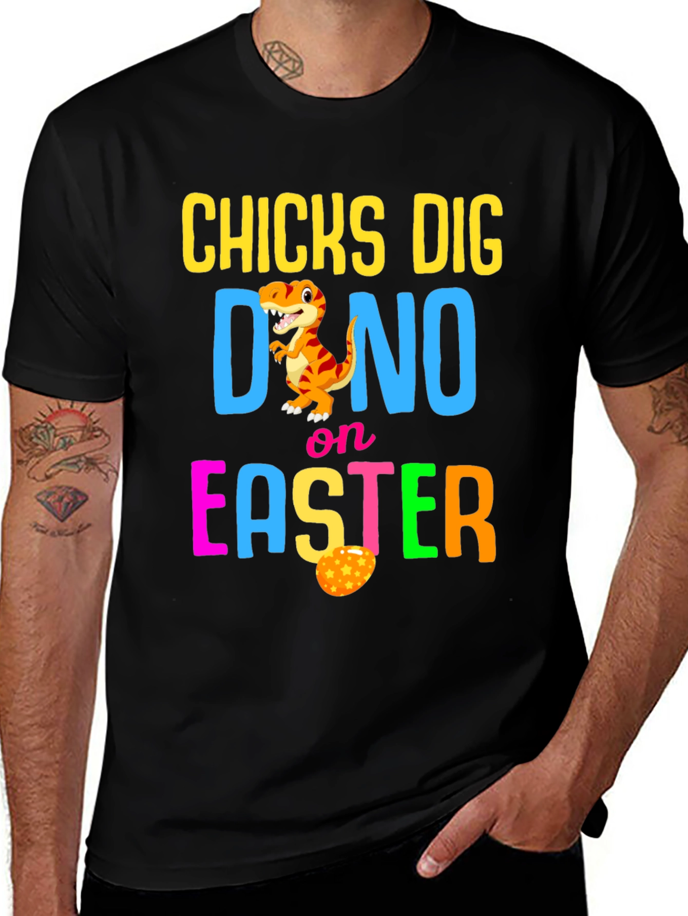 Funny Easter Dino T-Shirt