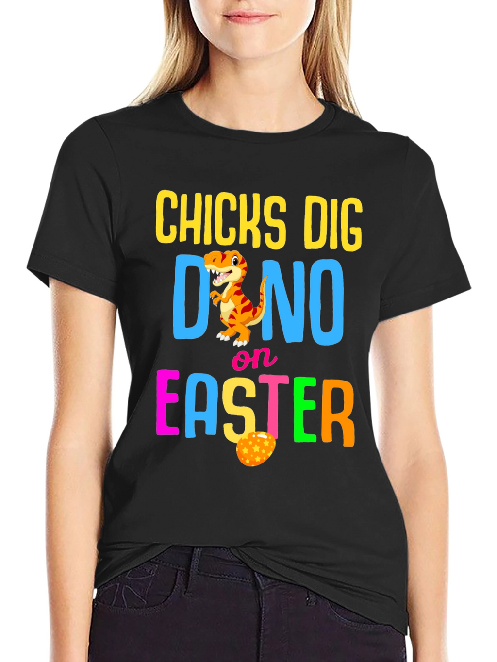 Funny Easter Dino T-Shirt