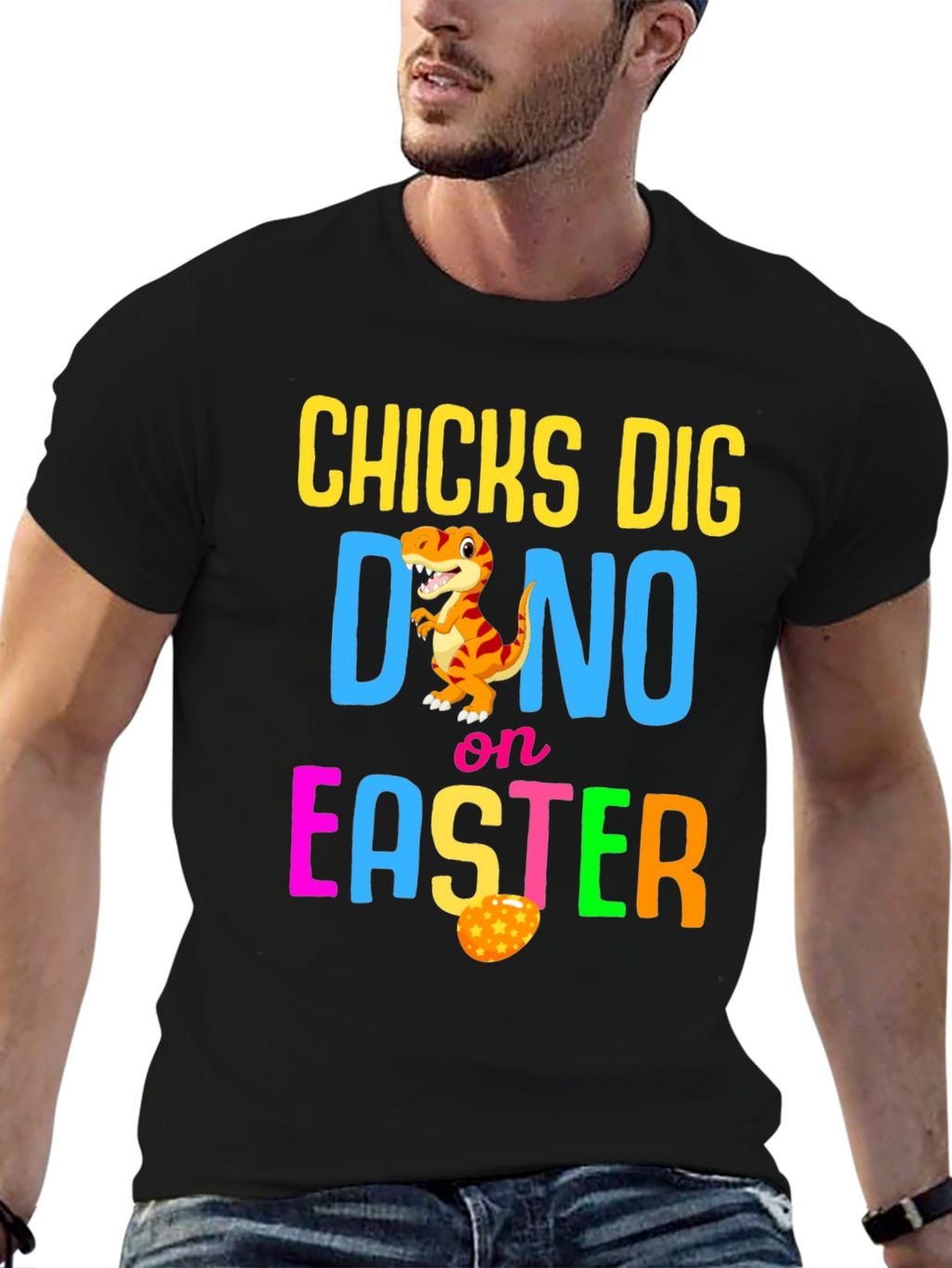 Funny Easter Dino T-Shirt