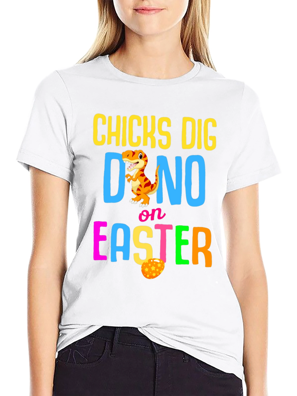 Funny Easter Dino T-Shirt