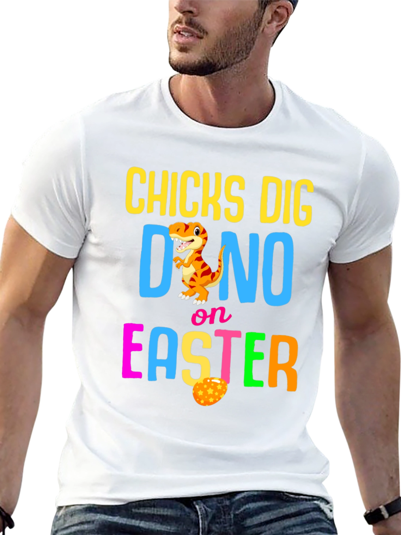 Funny Easter Dino T-Shirt