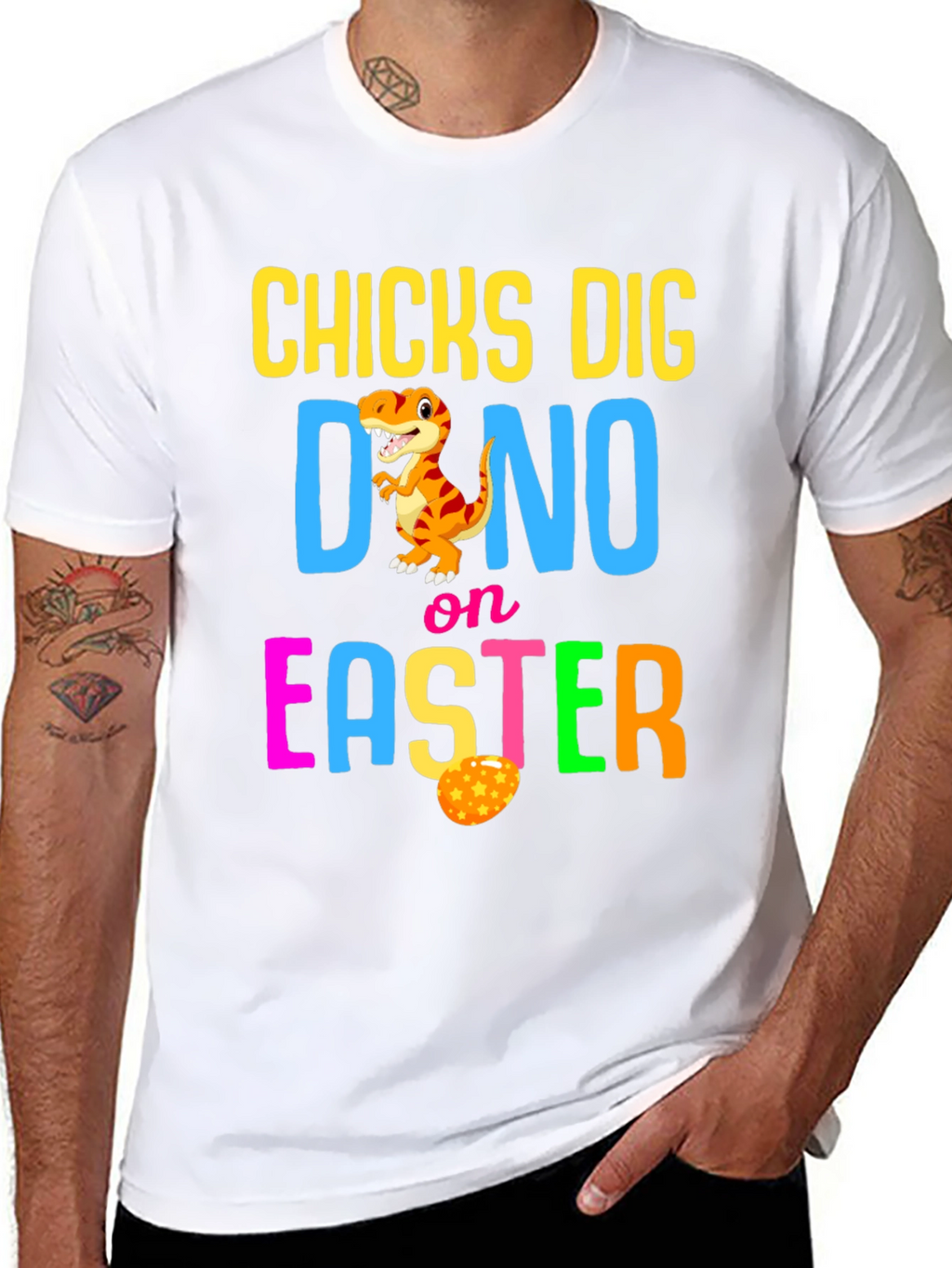 Funny Easter Dino T-Shirt