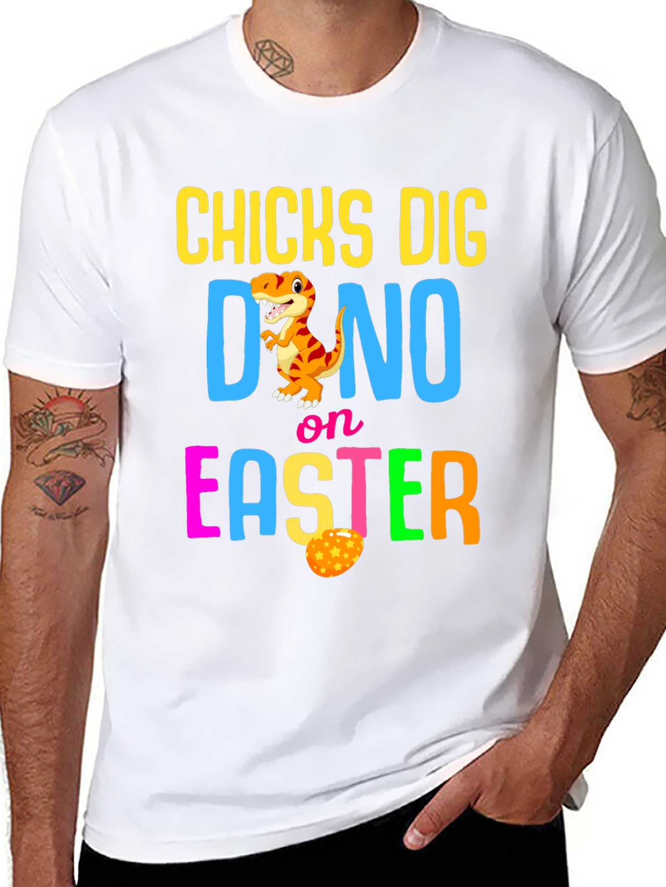 Funny Easter Dino T-Shirt