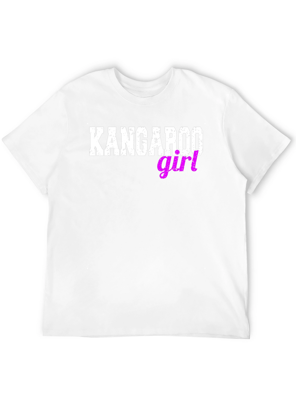 Kangaroo Girl Novelty Graphic Tee