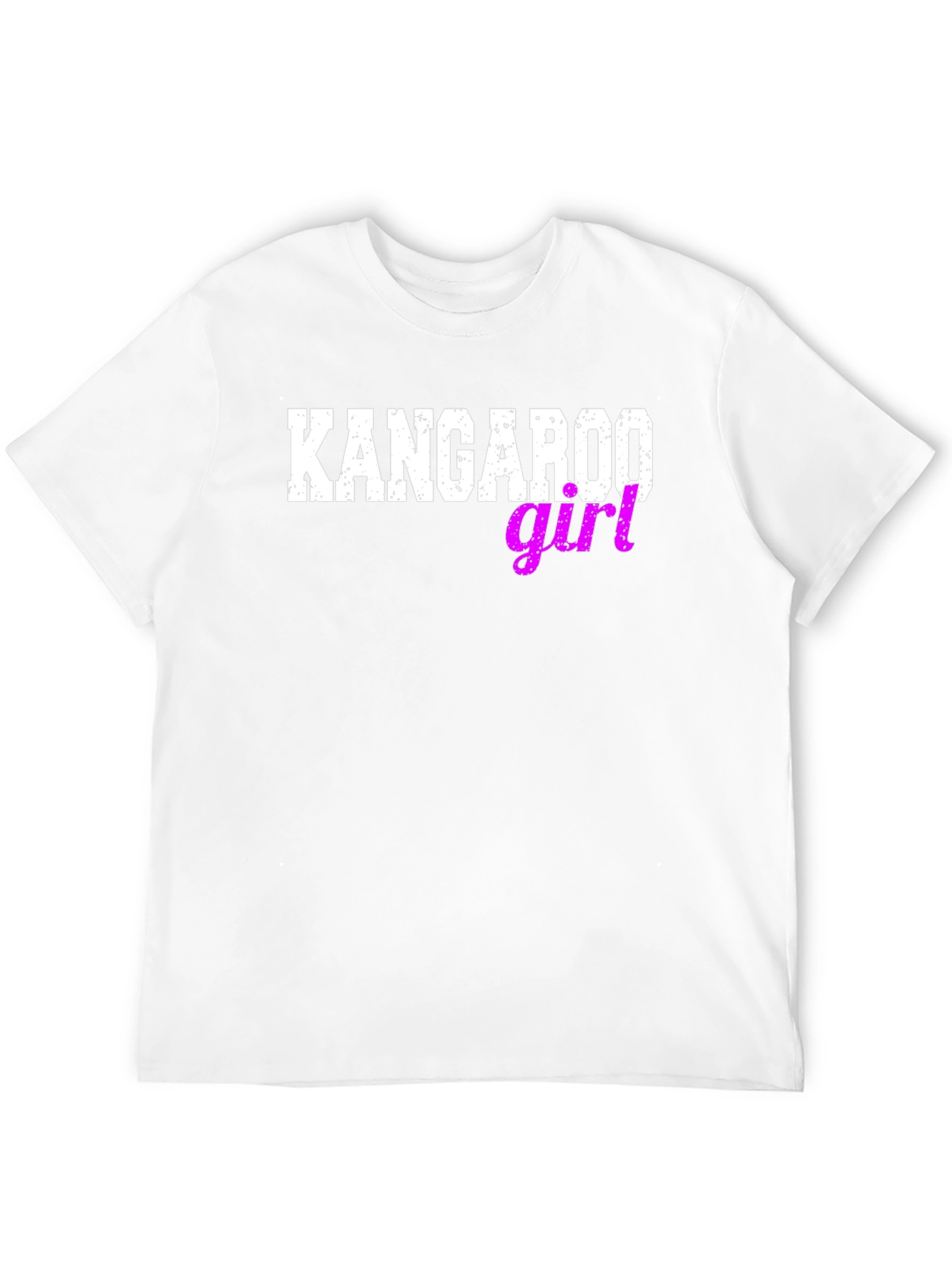 Kangaroo Girl Novelty Graphic Tee