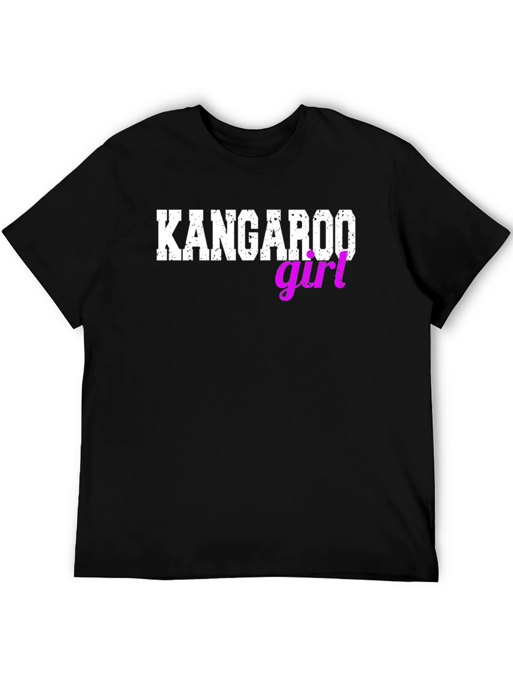 Kangaroo Girl Novelty Graphic Tee