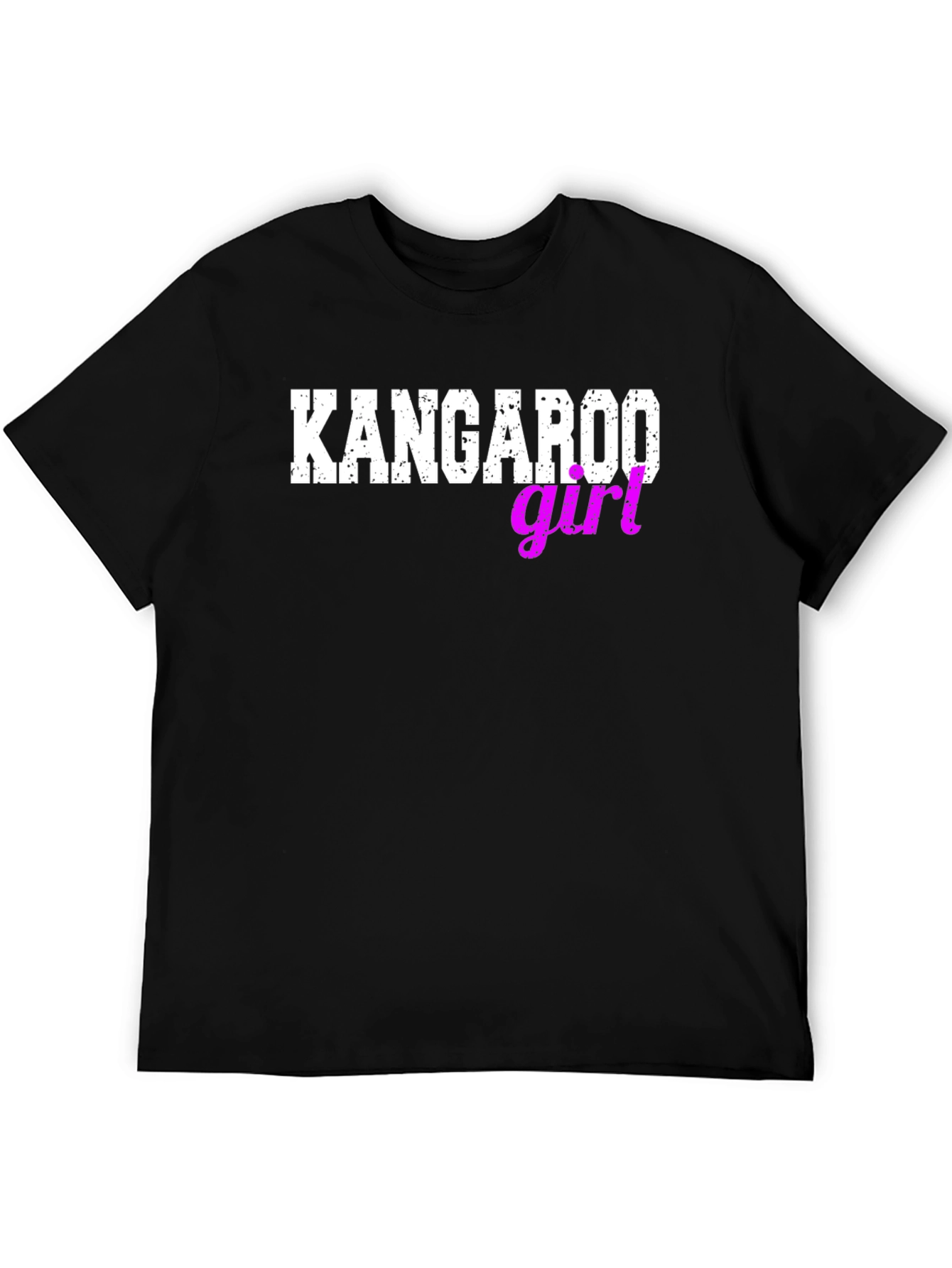 Kangaroo Girl Novelty Graphic Tee