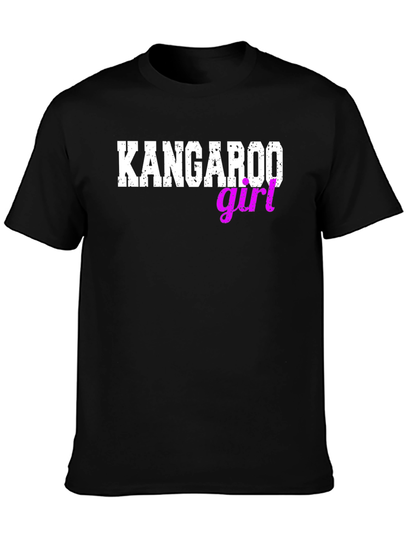 Kangaroo Girl Novelty Graphic Tee