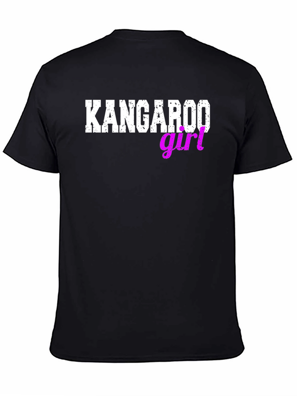 Kangaroo Girl Novelty Graphic Tee
