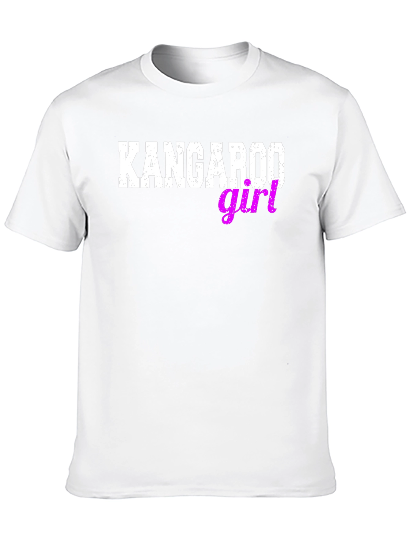 Kangaroo Girl Novelty Graphic Tee