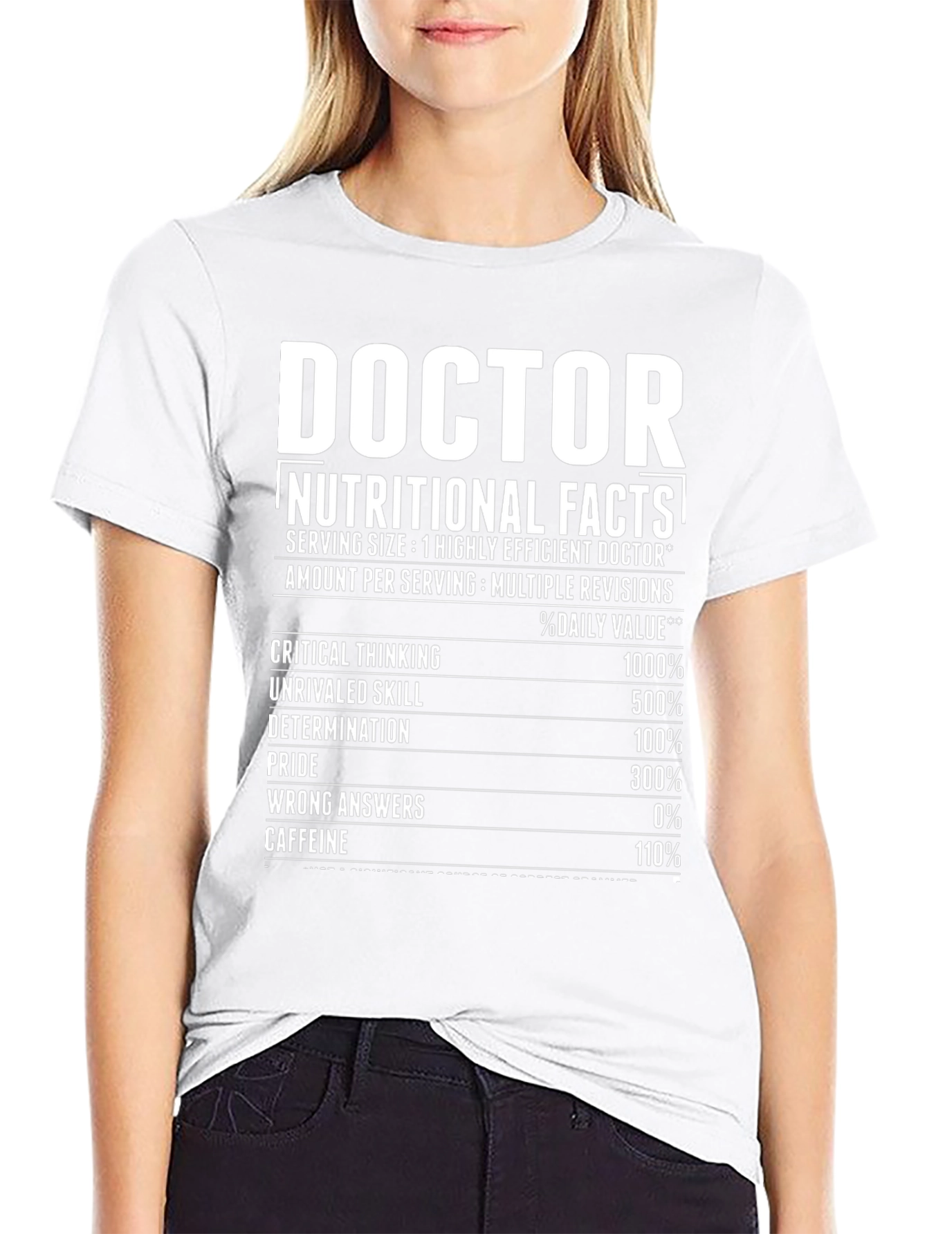 Doctor Nutritional Facts T-Shirt