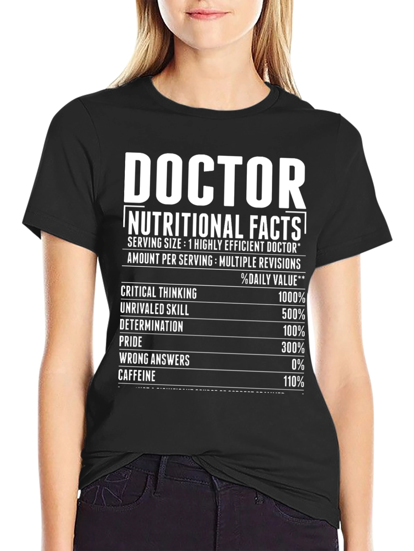 Doctor Nutritional Facts T-Shirt