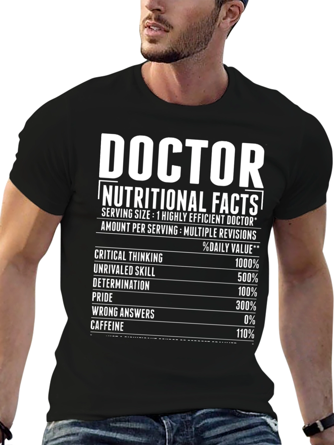 Doctor Nutritional Facts T-Shirt