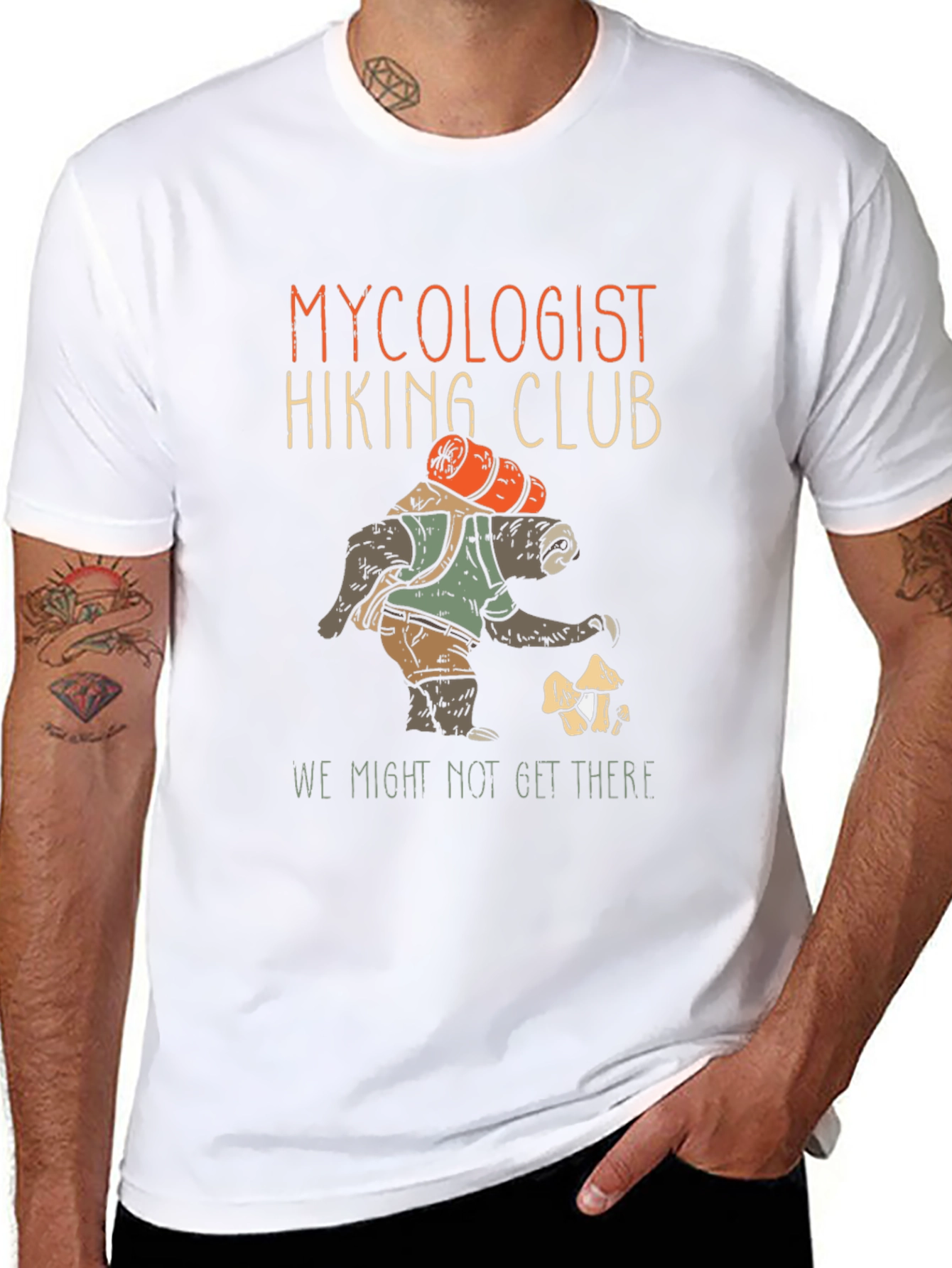 Mycology Hiking Club T-Shirt - Slow Hiking