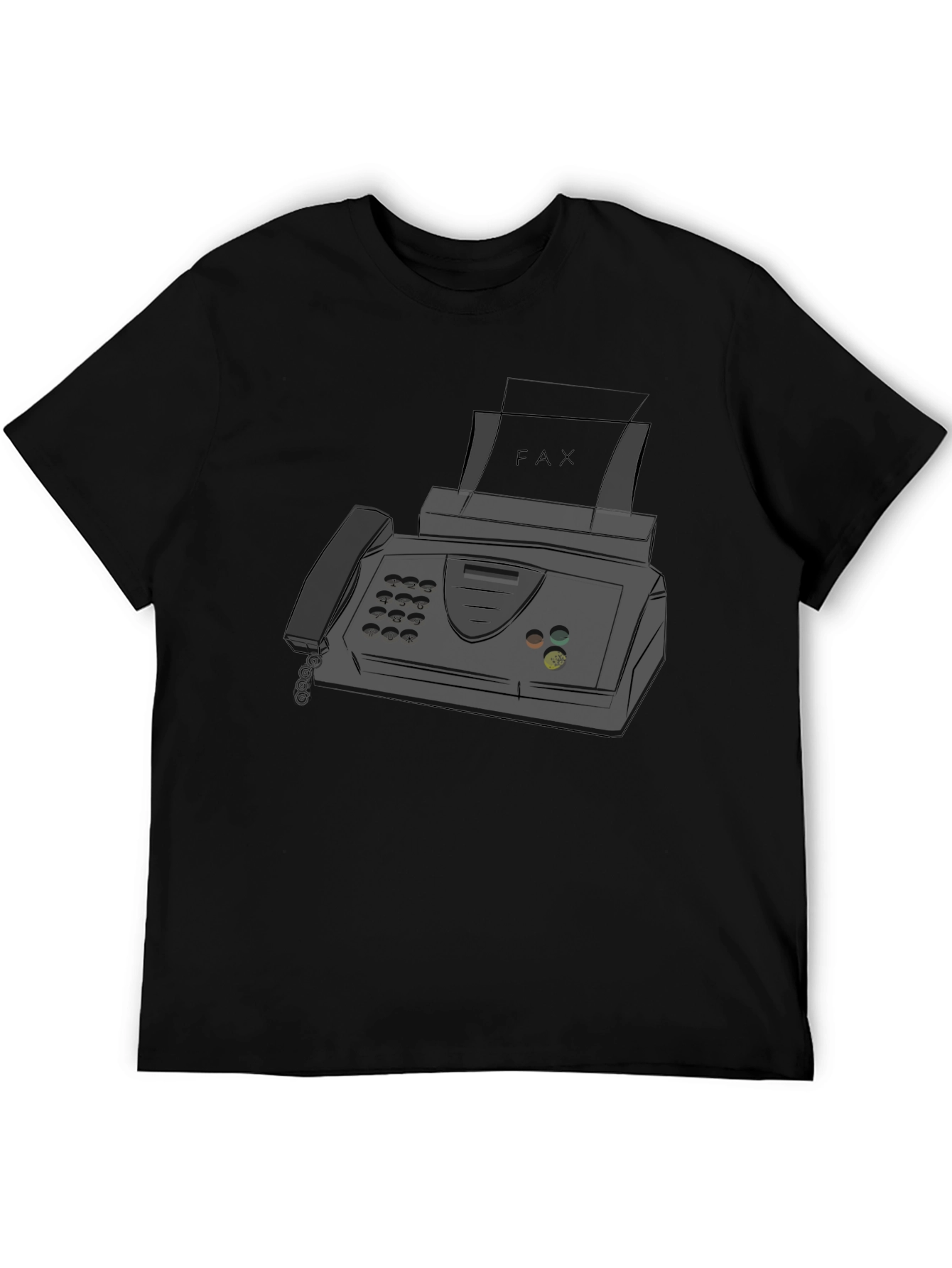 Fax Machine T-Shirt - Retro Office Humor Tee