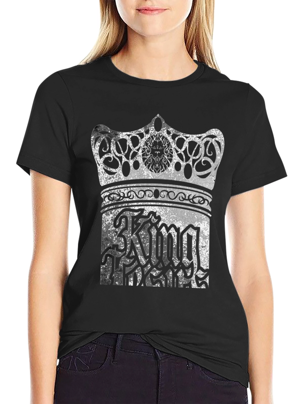 King Throne Graphic Tee - Black T-Shirt