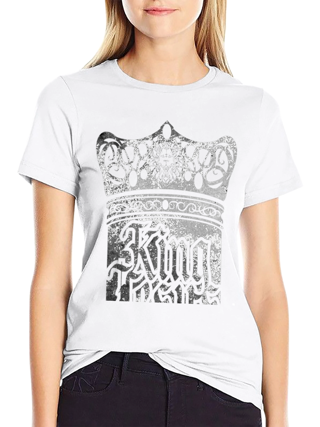 King Throne Graphic Tee - Black T-Shirt