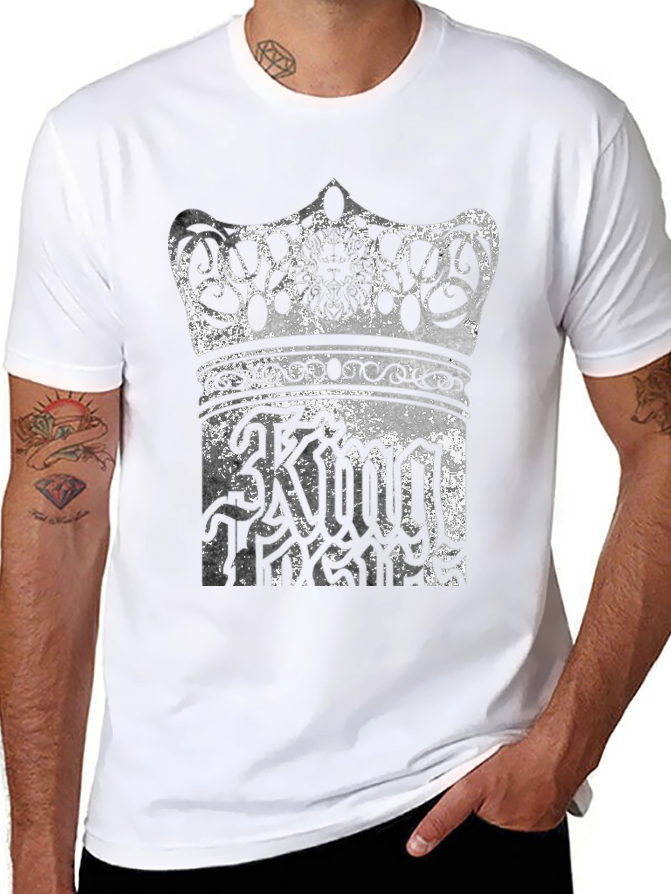 King Throne Graphic Tee - Black T-Shirt