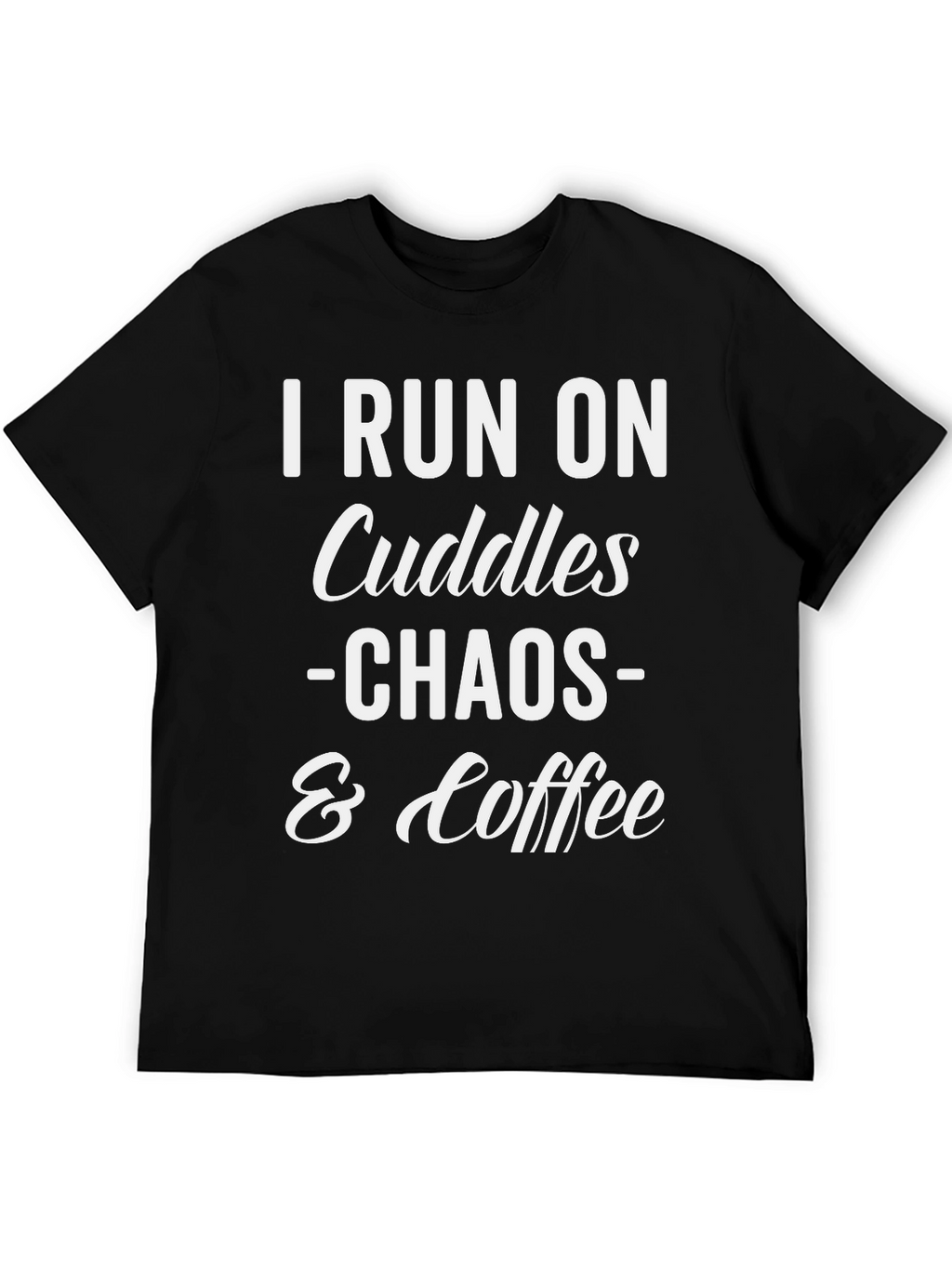 Cuddles Chaos & Coffee Graphic Tee