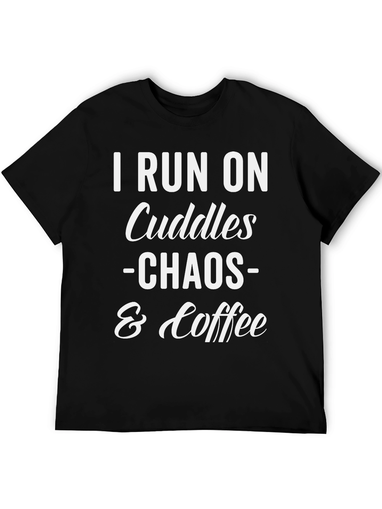 Cuddles Chaos & Coffee Graphic Tee