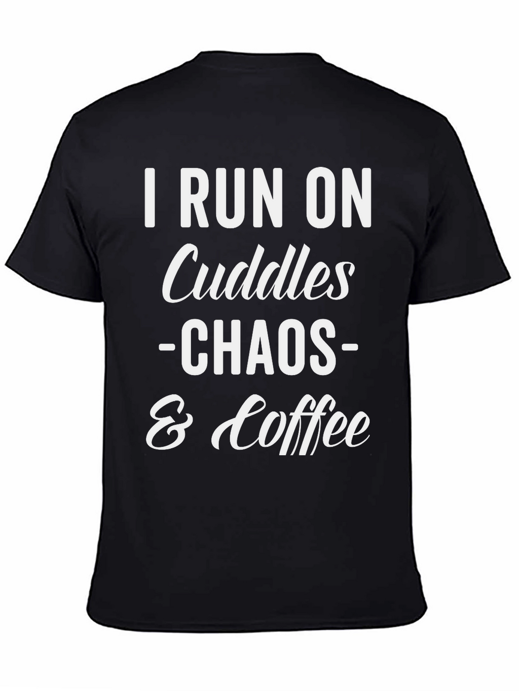 Cuddles Chaos & Coffee Graphic Tee