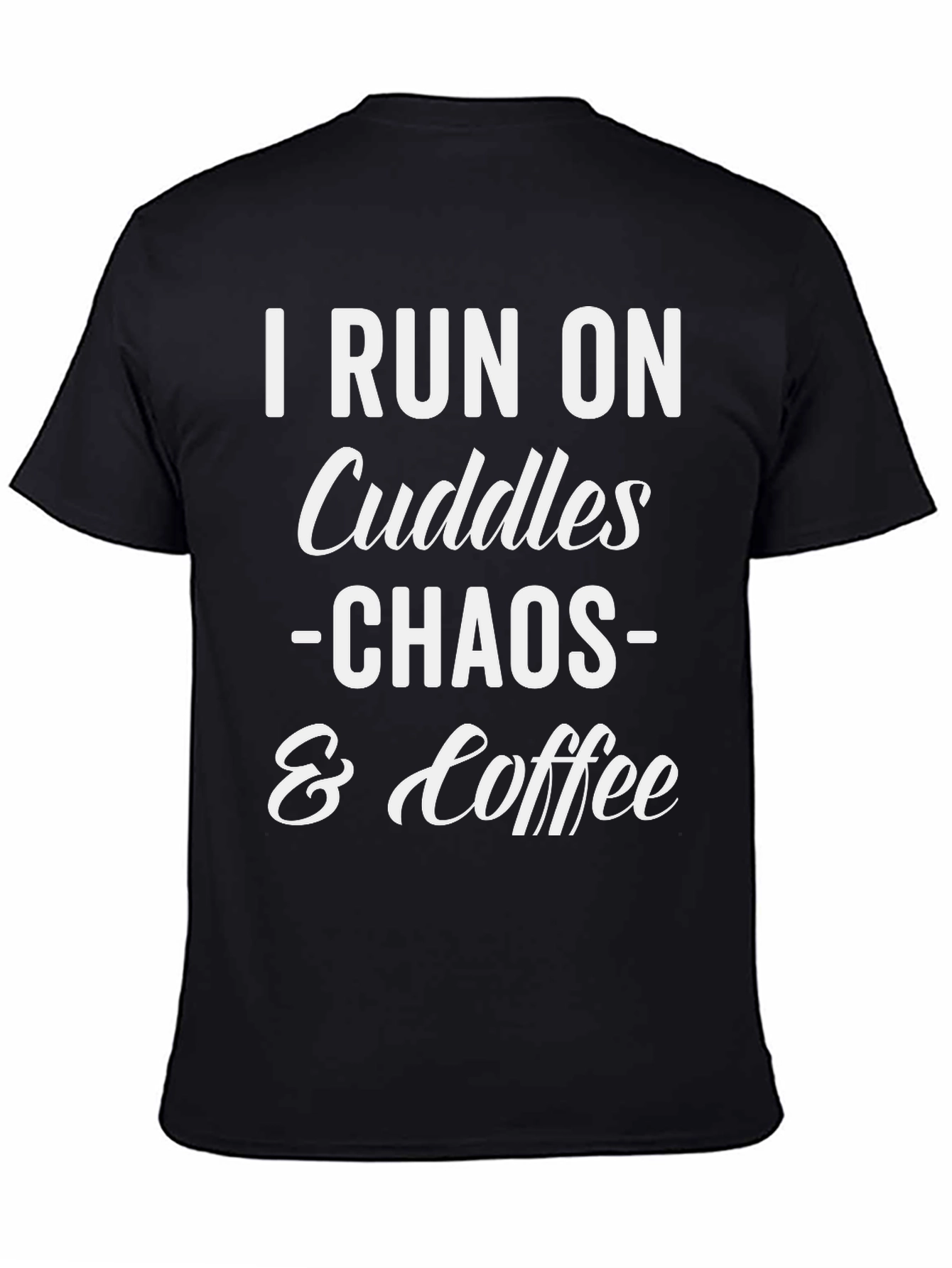 Cuddles Chaos & Coffee Graphic Tee