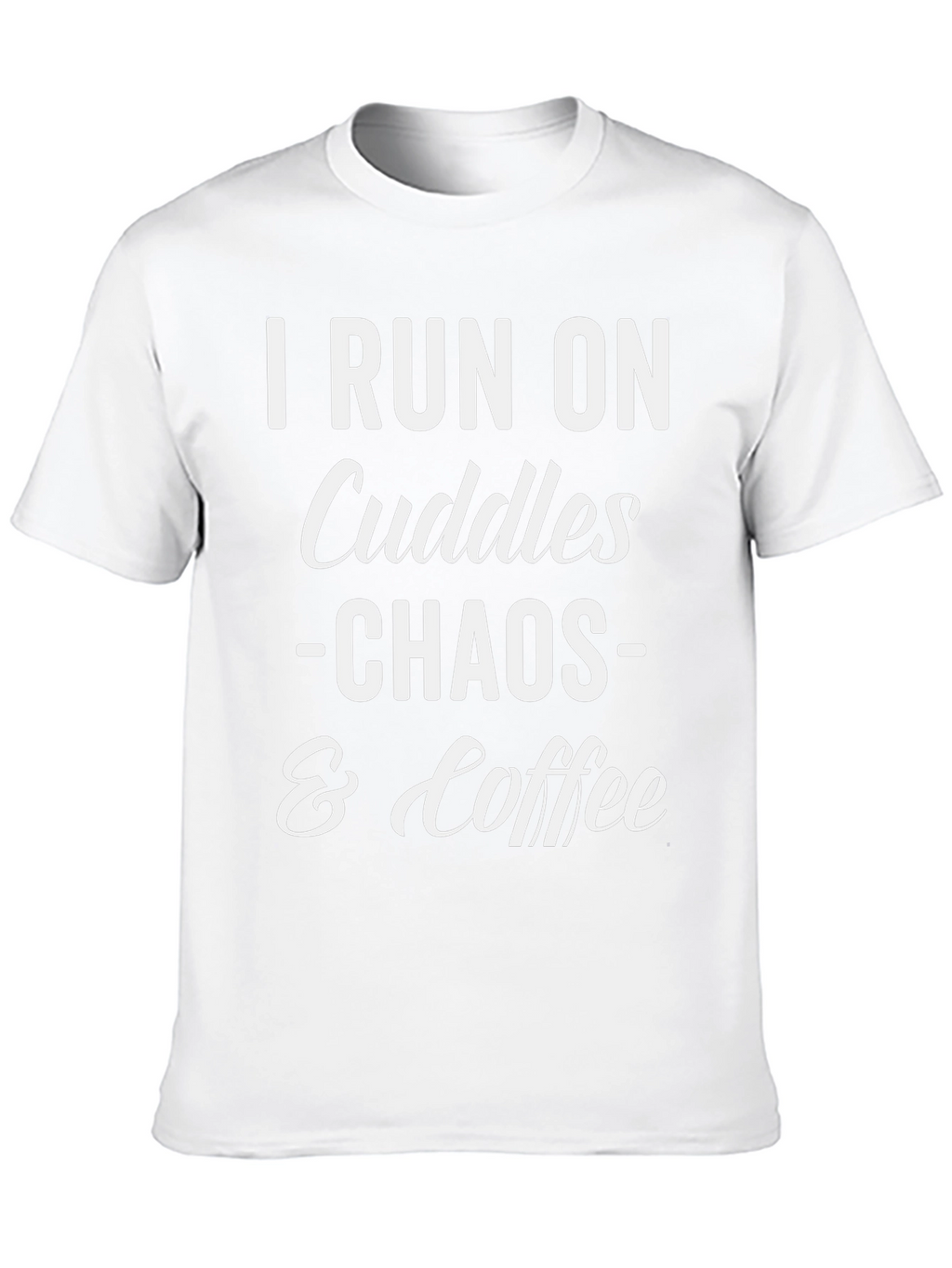 Cuddles Chaos & Coffee Graphic Tee
