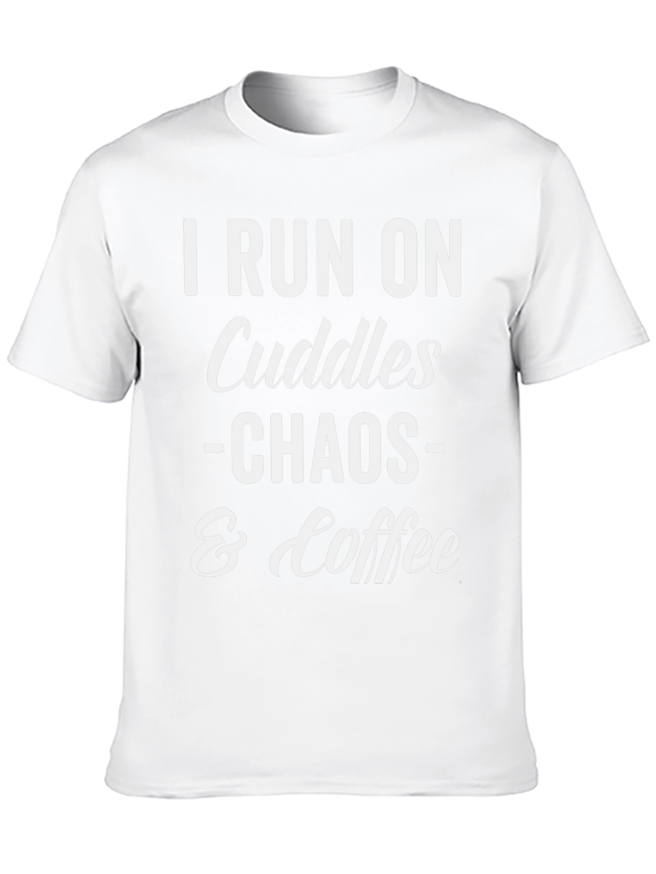 Cuddles Chaos & Coffee Graphic Tee
