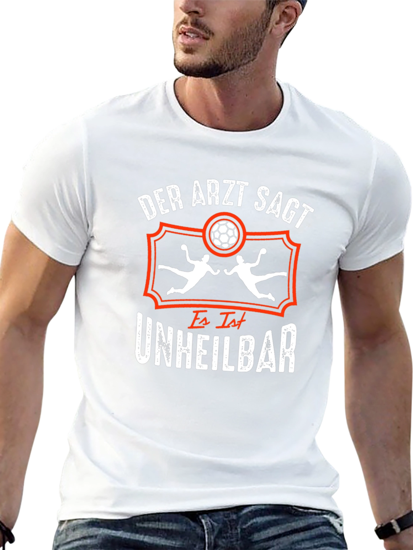 Handball Addict T-Shirt: Der Arzt Sagt Unheilbar