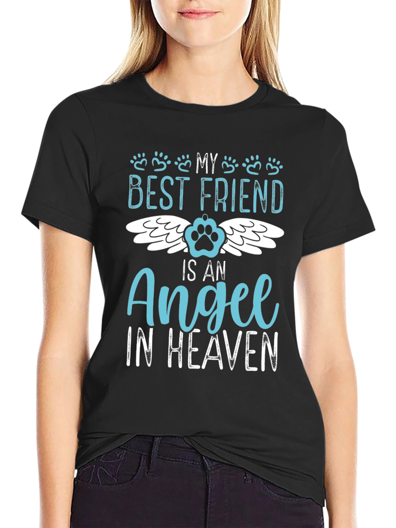 My Best Friend is an Angel in Heaven T-Shirt