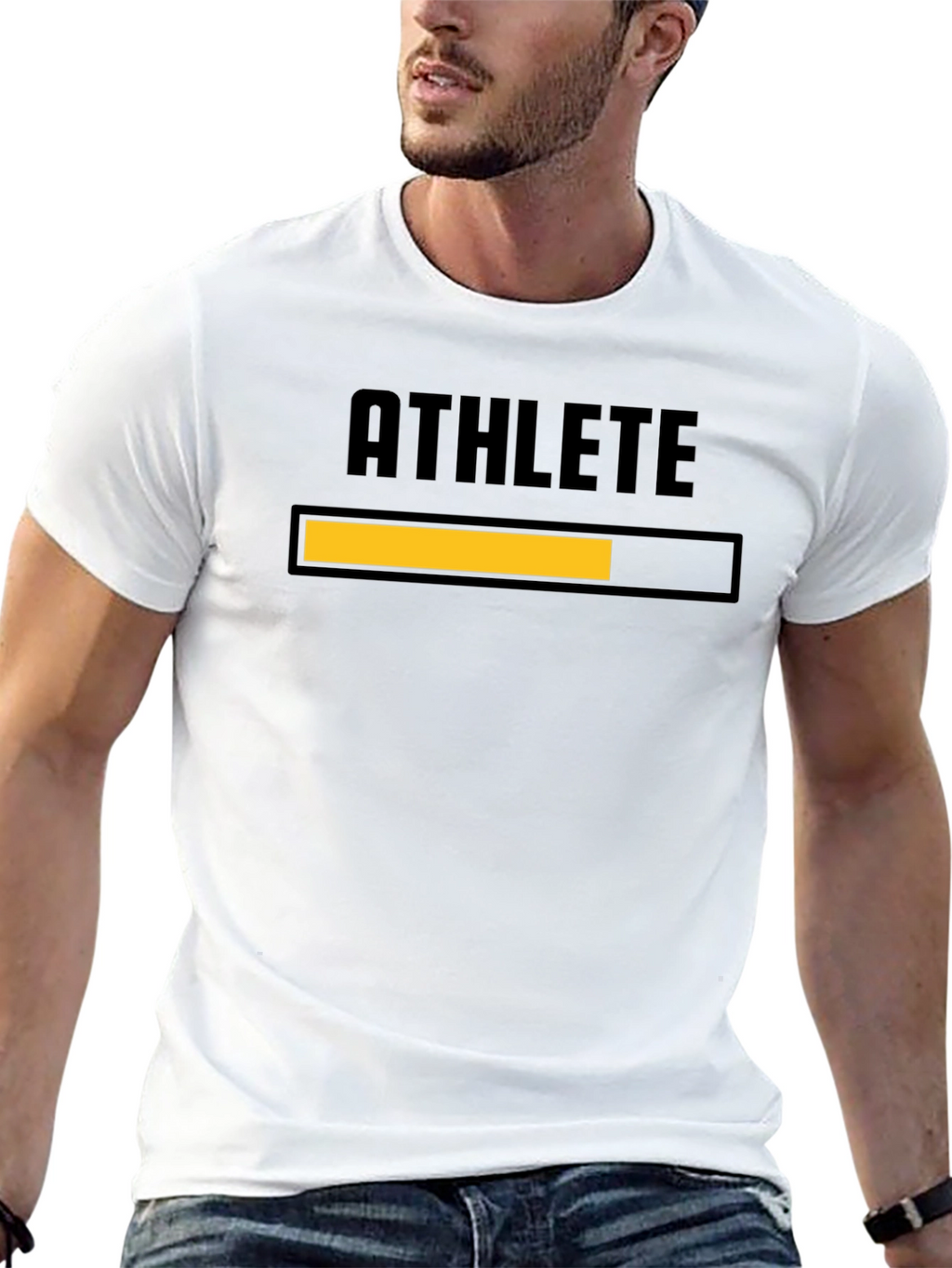 Athlete Loading Bar Graphic T-Shirt