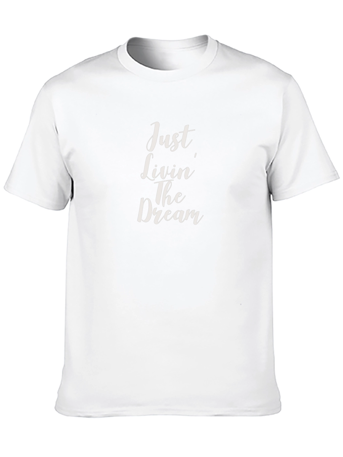 Just Livin The Dream Black Graphic Tee